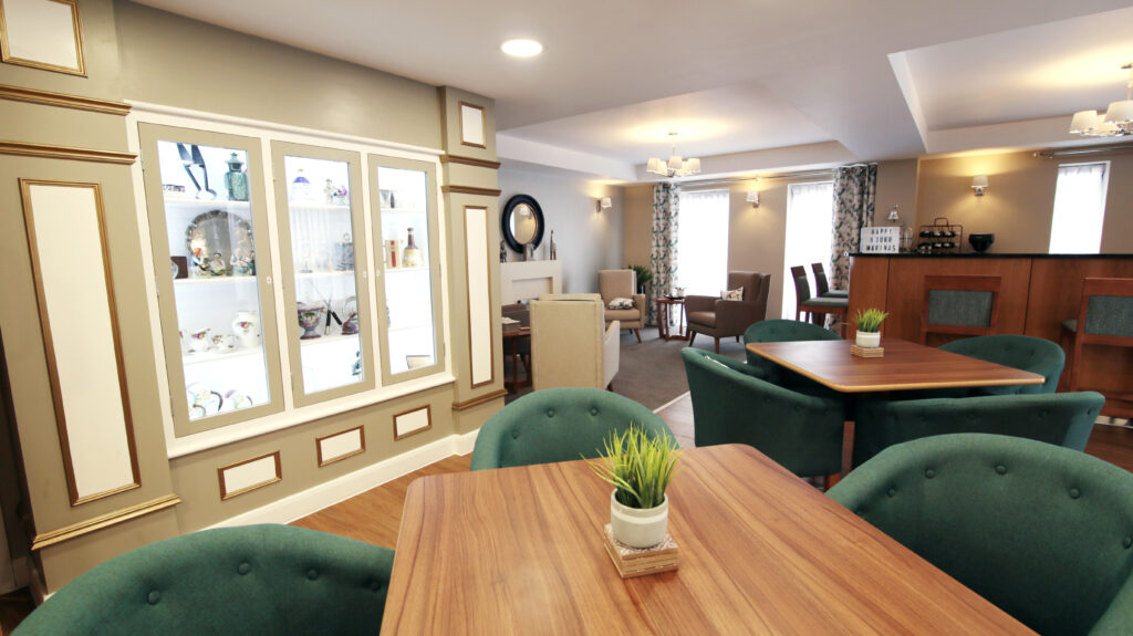 Wirral care home dining room